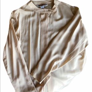 Vintage Jordan silk blouse (Size 7/8)